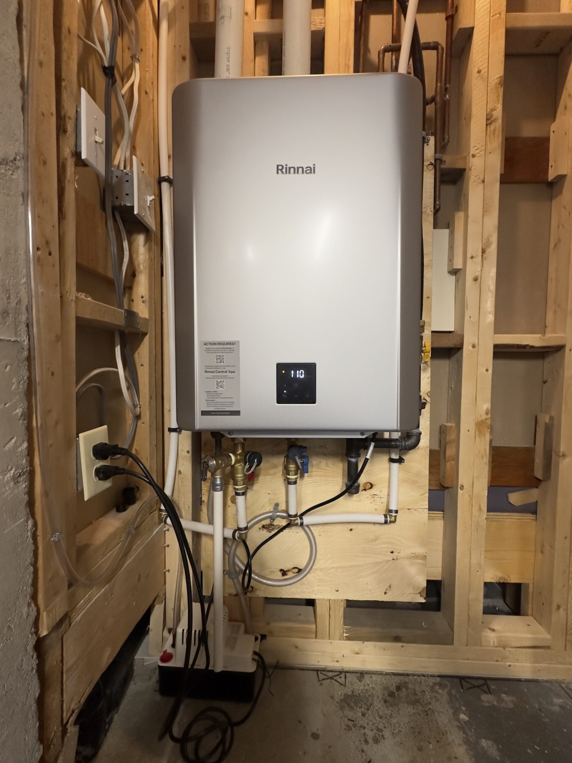 Tankless water heater in Ottawa